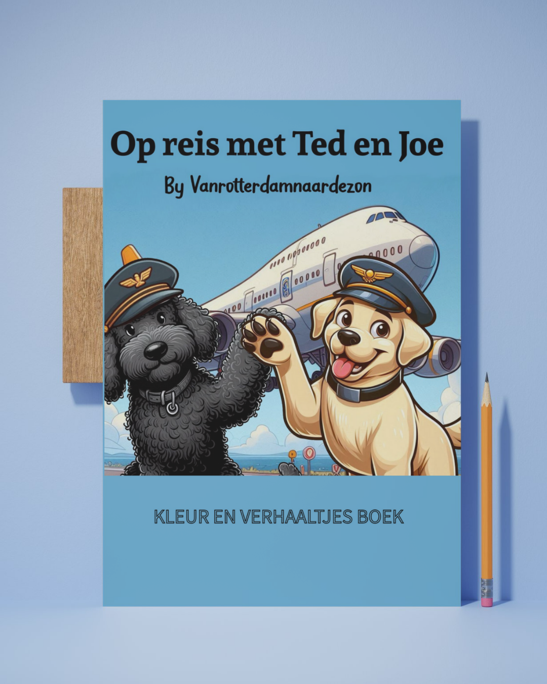 Op Reis met Ted en Joe | Kleur en verhaaltjes boek